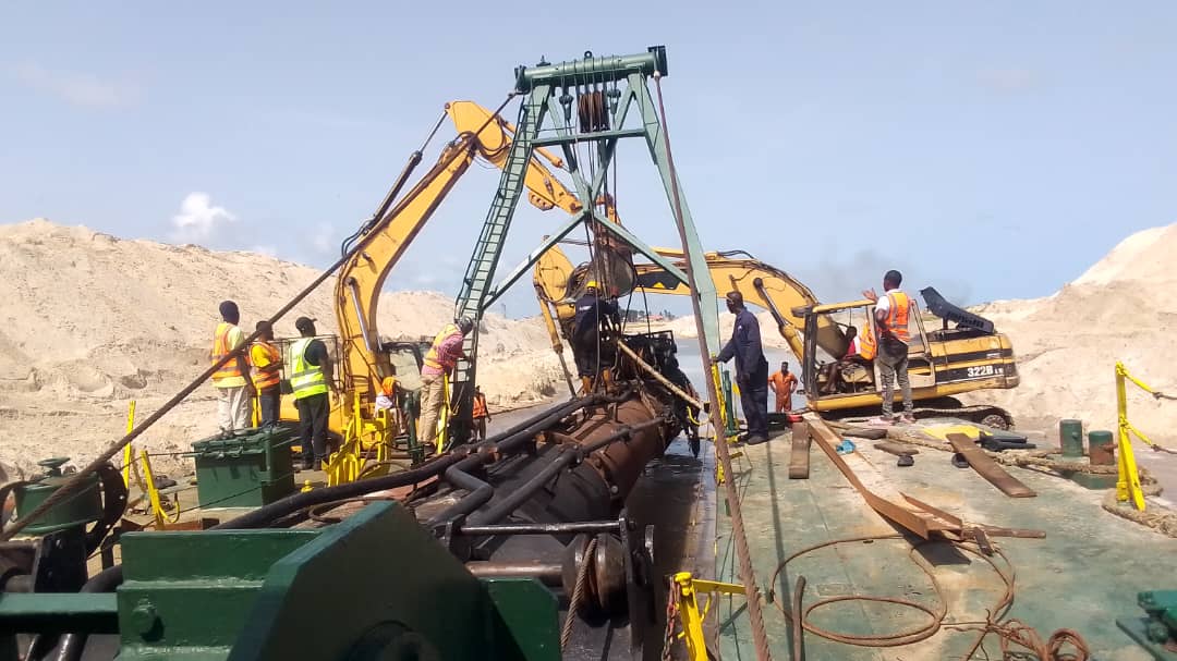 Marine engineering and dredging